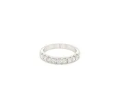 0.52 Carat Round Diamond Prong-Set Wedding Band