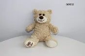 12" Light Brown Bear Body With Embroidery "Mis 15 Anos" - B09832
