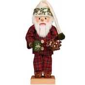 ULBRICHT Nutcracker 18.3" Pajama Jonny Santa #0-875