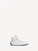 Baskets Racing Mid-Top en nylon et cuir