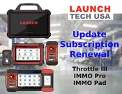 1-Year Software Update for Launch Throttle III, Throttle V & IMMO PAD (301180865)