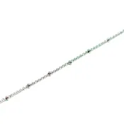 16″ Station Chain Sterling Silver by Beaucoup Designs