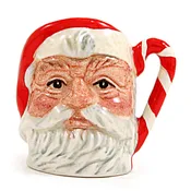 Santa Claus D6980 (Candy Cane) – Tiny – Royal Doulton Character Jug