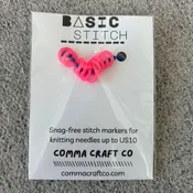 Neon Snag-Free Silicone Stitch Markers