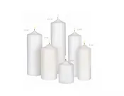 3 inch X 6 inch Pillar Candle