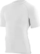 Augusta 2600 Hyperform Compression SS Shirt - White