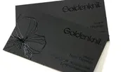 Business Card Flat Black Ink Only