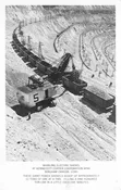 Bingham Canyon Utah Kennecott Copper Mine Electric Shovel Real Photo PC AA72864