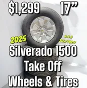 2025 Chevy Silverado 1500 Wheels & Tires — Big Boys Toys of the North
