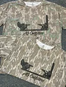 AG Outfitters Turkey Hunter Logo Mossy Oak Tee 2 colors