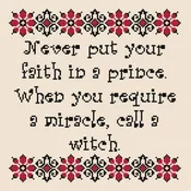 Call A Witch DIGITAL Cross Stitch Pattern