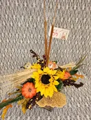 2 BIRDS IN SUNFLOWERS & BIRCH BOX