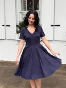 Adina dress, Navy