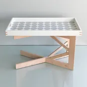 Large Maple Tray Stand