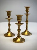 Gold Taper Candlesticks — Studio B Floral