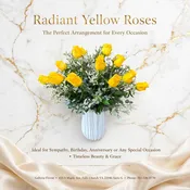 Radiant Yellow Roses
