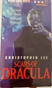 Scars of Dracula Christopher Lee Hammer VHS Horror Used