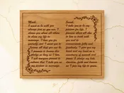 Wedding Vow Plaque