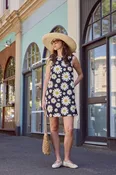 60's Daisy Mini Dress