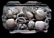 Fruits and Nuts plaque