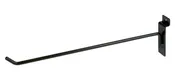 12" Black Slatwall/Slatgrid Hook