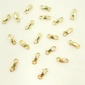 0014LC00WR14KY. 14K Solid Gold Lobster Clasp 7mm.