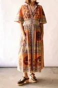 Alêmais Alberta Smocked Shirtdress