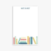 Note to Shelf Notepad