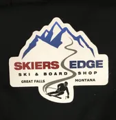 Skiers Edge Sticker