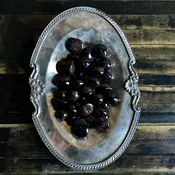 3 Polished Garnet Stones.