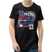 "12 + 83 Always = 6" Youth T-Shirt (multiple color options)