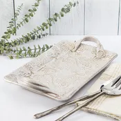 8X14 Serving Tray- Chrysanthemum