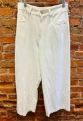 Audrey Linen White Pant