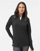 Ag Performance/Xylem Plus - Adidas - Women's 3-Stripes Quarter-Zip Sweater