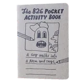 826 Pocket Activity Book - Kids' Notebook