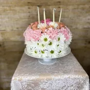 Fleur de Cake (colors will vary)