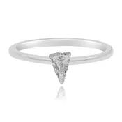 0.04 ct. Diamond 14K White Gold Ring Mounting