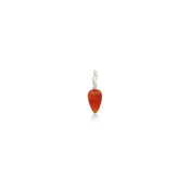 Carnelian Drop Charm