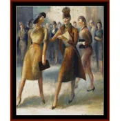 42nd Street - Guy Du Bois pdf counted cross stitch pattern