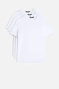 3 Pack Luxe Performance Tees in White