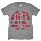 2025 Indiana Football Undefeated Tee