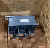 0.070 MH 322 Amps Reactor Transformer, 600/60-50/3