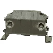 0.11 cu in 2 GPM 2 Section Rotary Flow Divider MTE P202R-5464