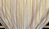 Discount Fabric DRAPERY Lavender, Plum & Celery Watercolor Stripe/Free Sample Available