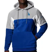 Columbia Los Angeles Dodgers Lodge Fleece Quarter-Zip Hoodie