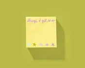 Sticky Notes Pad - "Things I Get to Do" - 300 Sheets