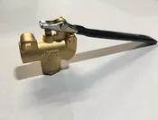 1/4" Brass Angle Valve - Soft Touch