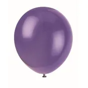 12" Latex Balloons, 10ct - Amethyst Purple