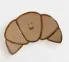 Croissant Enamel Pin