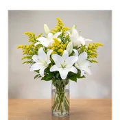 Fragrant Lily Vase - $75 — Village Green Flowers & Gifts